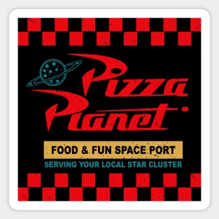 Pizza Planet Color Magnet